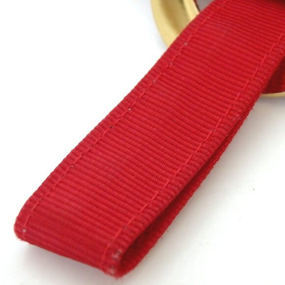 Authentic CELINE logo circle mini bag Pouch polyester [Used] - Picture 6 of 6